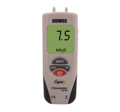 Supco DDM55 - Dual Input Digital Manometer  (DDM55)