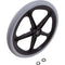 Hammerhead HH1050 Hammer 20 Inch Cart Wheel with Solid Gray Tire HH1050