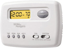 ADEMCO INC YTH8320ZW1007 Programmable Thermostat, 1 degF Accuracy, Premier White