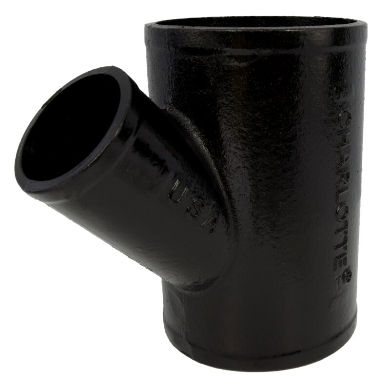 Charlotte Pipe NH-20 42 4X2 Cast Iron No Hub Wye