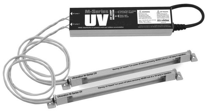 Ultravation UVM07URL-48 7" 254nm UV Lamp w/Housing & 48" Lead for UVM-207 Germicidal UVC Disinfection System