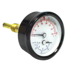 Rheem 510-218-097 Weil McLain Combination Pressure-Temp Gauge for EG EGH 68 PFG Boilers (85-125)