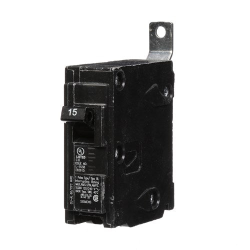 Supco B115 15 Amps 120 Volts 1 Pole BL Bolt-On Circuit Breaker