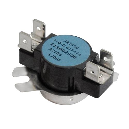 TRANE THT03044 Thermostat Limit Switch O-200F, SPST, 240V