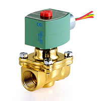 Asco 8210G014LF 24/60 1 N/O 24VAC 2-Way Lead-Free Brass Solenoid Valve