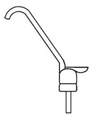 Pasco Specialty 2040-LR Longreach Bar Tap Faucet Lead-Free