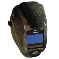 Jackson Safety* 46108 Jackson Safety Insight Variable Auto Darkening Welding Helmet () - HLX - 370 Comfortable Headgear - Ultra -Light Shell - Metal Look - 1 Helmet