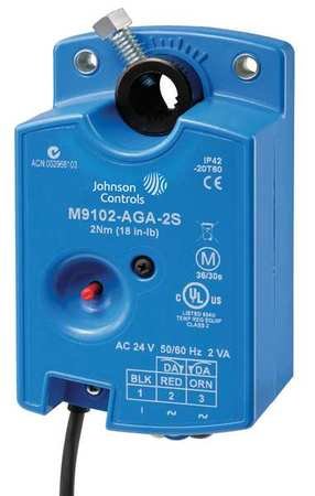 Johnson Controls M9206-AGA-2S Damper Act 53lb 24VAC On/Off