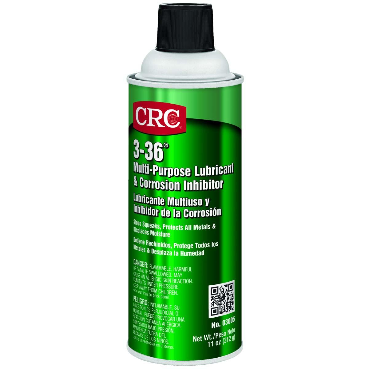 CRC 3005 3-36 Multi-Purpose Lubricant and Corrosion Inhibitor 16 oz Aerosol Can