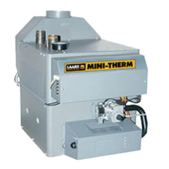 Laars JVH100NCSSU2G Mini-Therm Boiler 100MBTU W/Fan, 1.25in Water, 0.5in Gas, NPT, 400F, Nat/LP