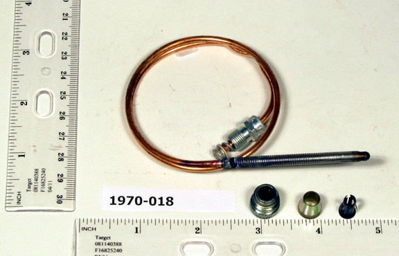 Robertshaw 1970-018 Thermocouple 18 Inches 20 to 30 Millivolts