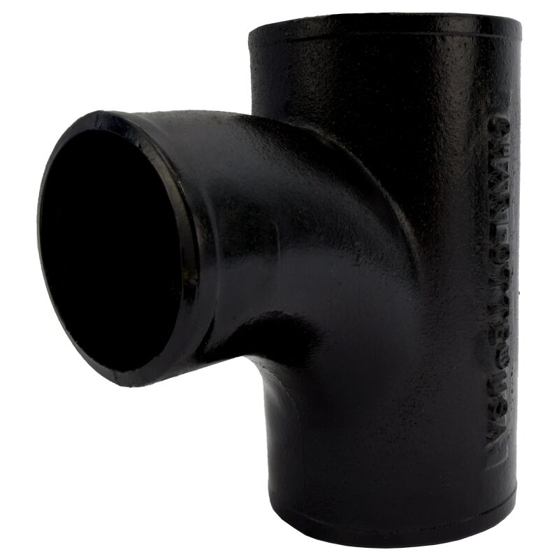 Charlotte Pipe NH-28 43 4X3 Cast Iron No Hub Sanitary Tee