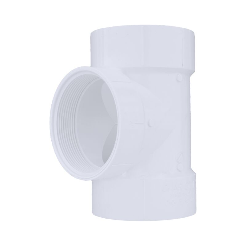 Spears Manufacturing 445 4" HXHXFIP PVC DWV Cleanout Tee