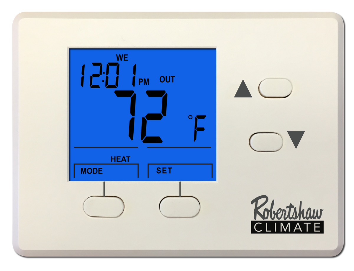 Robertshaw RS1100-72 Programmable Heat Only Thermostat 72F Max