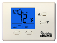 Robertshaw RS1100-72 Programmable Heat Only Thermostat 72F Max