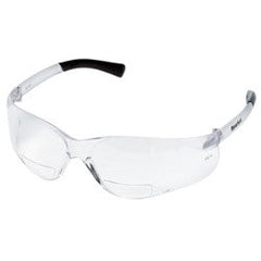 MCR Safety BKH20 BearKat Clear Polycarbonate Safety Glasses 2.0 Diopter