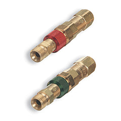 Western Enterprises QDB30 QUICK CONNECT SET - REGULATOR TO HOSE WITH CHECK VALVES - B -SIZE 9/16" -18 - INCLUDES QDB31 & QDB32