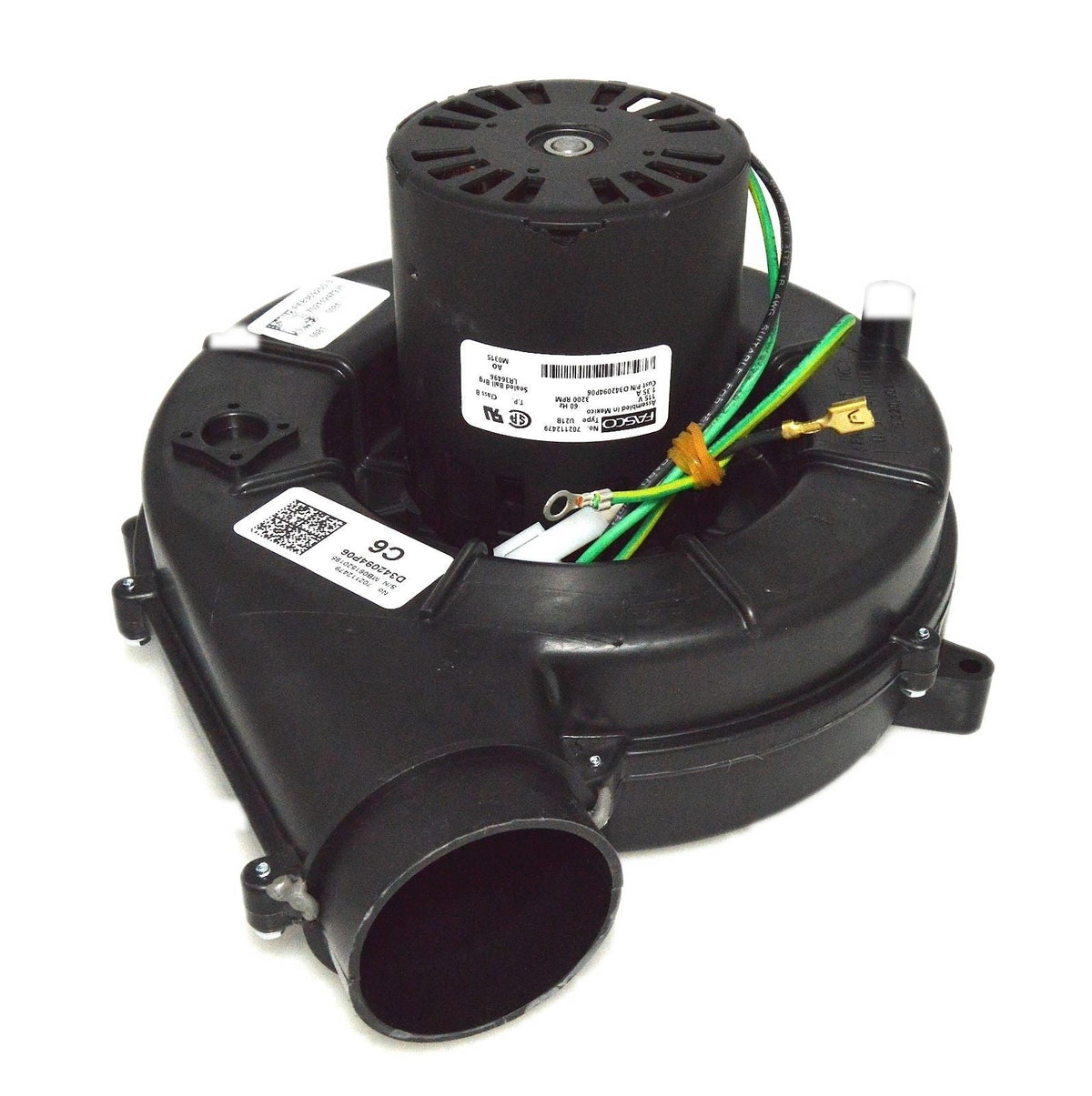 Trane BLW01138 Draft Inducer Motor One Stage Blower