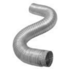 Hart & Cooley 4ADFC5 4" X 60" Pipe Flex Connector Double Wall Duct Connector