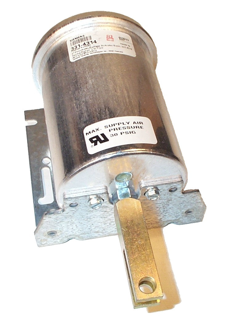 Siemens Building Technology 331-4314 - #3 Pneum Damp Act,3-7#,Fixmtg