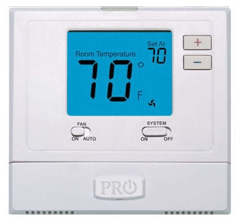 PRO1 IAQ T771 Digital Non-Programmable Single Stage Thermostat (1H/1C)