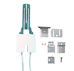 Supco IG4000 Universal flat silicon carbide igniter kit. Includes brackets and hardware to replace hundreds of OEM furnace and boiler igniters