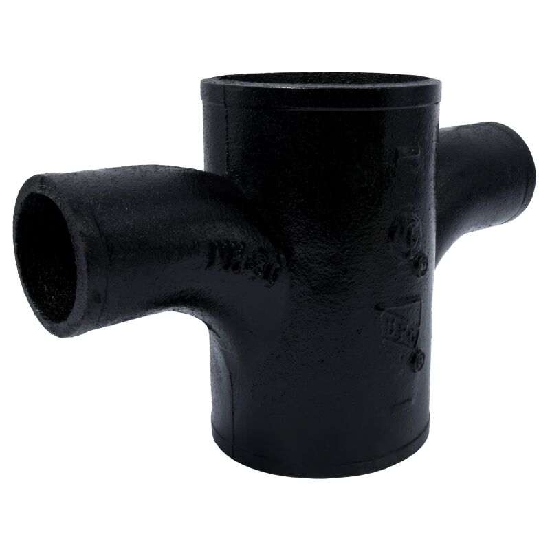 Charlotte Pipe NH-30 32 3X2 Cast Iron No Hub Sanitary Cross