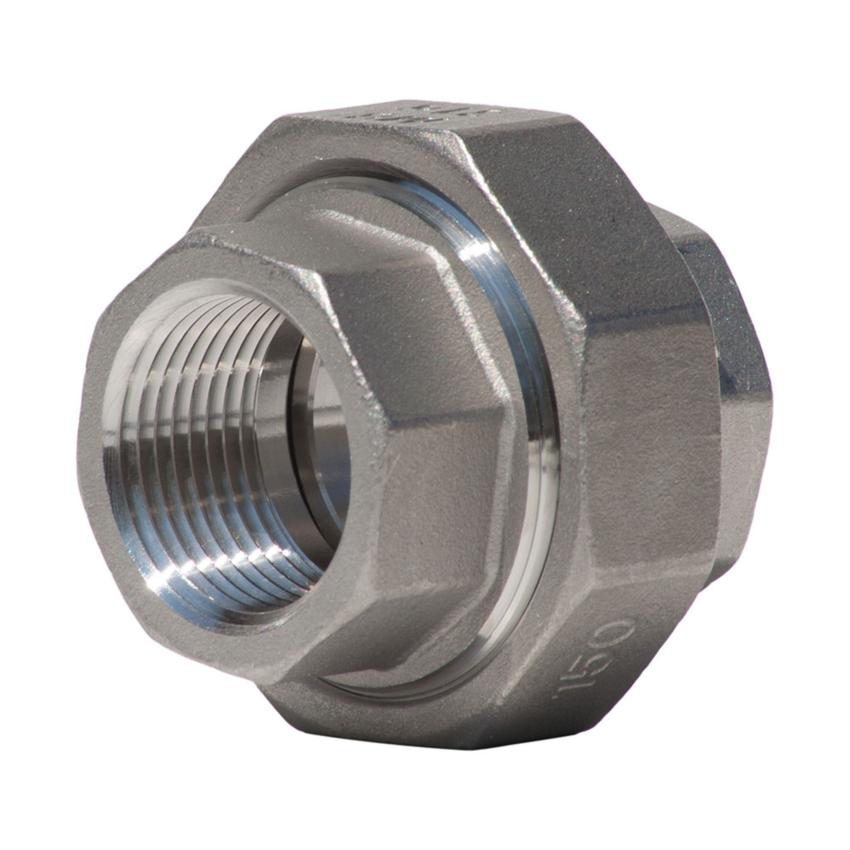 Merit Brass 31140030 3" 150# Threaded 304 Stainless Steel Union