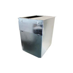 Metal Zinc LLC DFP202030R6-1-1 20x20x30" R6 Dual Filter Plenum