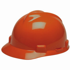 MSA 475362 V-Gard Safety Helmet with Fas-Trac III Suspension Standard Size Green