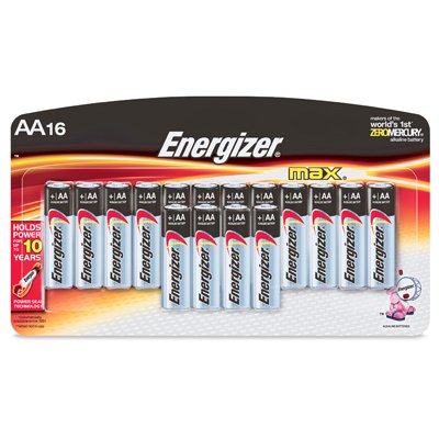 TRUE VALUE E91LP-16 Energizer 16-Pk. AA Alkaline Battery