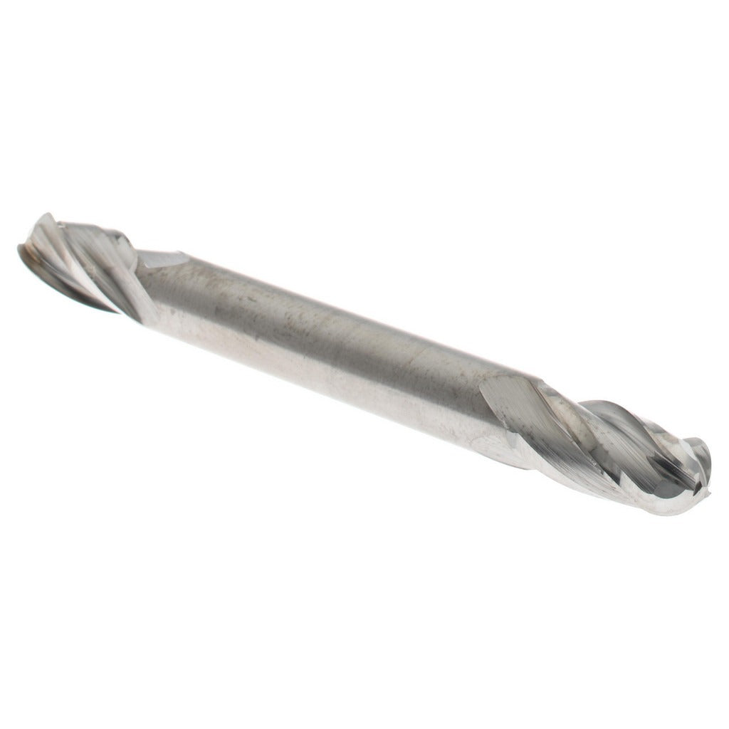 HERTEL Hertel E5252016 Ball End Mill 0.25 in 4 Flute Solid Carbide