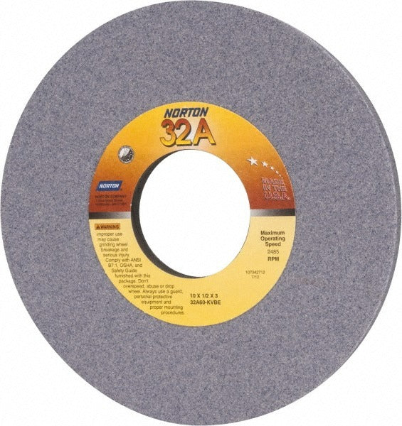 NORTON Norton 66253149834 Surface Grinding Wheel 10 in 60 Grit