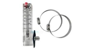 Blue White U-30200P Flow Meter | 2 PVC Vertical Up Flow | 40-150 GPM