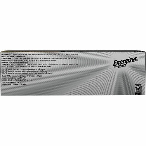 Energizer EN95 Industrial Alkaline Battery 1.5V Pack of 12