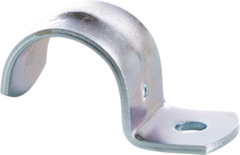 Minerallac MED40 1/2 One-Hole Rigid/IMC Conduit Strap (Jiffy Clip) - Steel / Zinc Plated