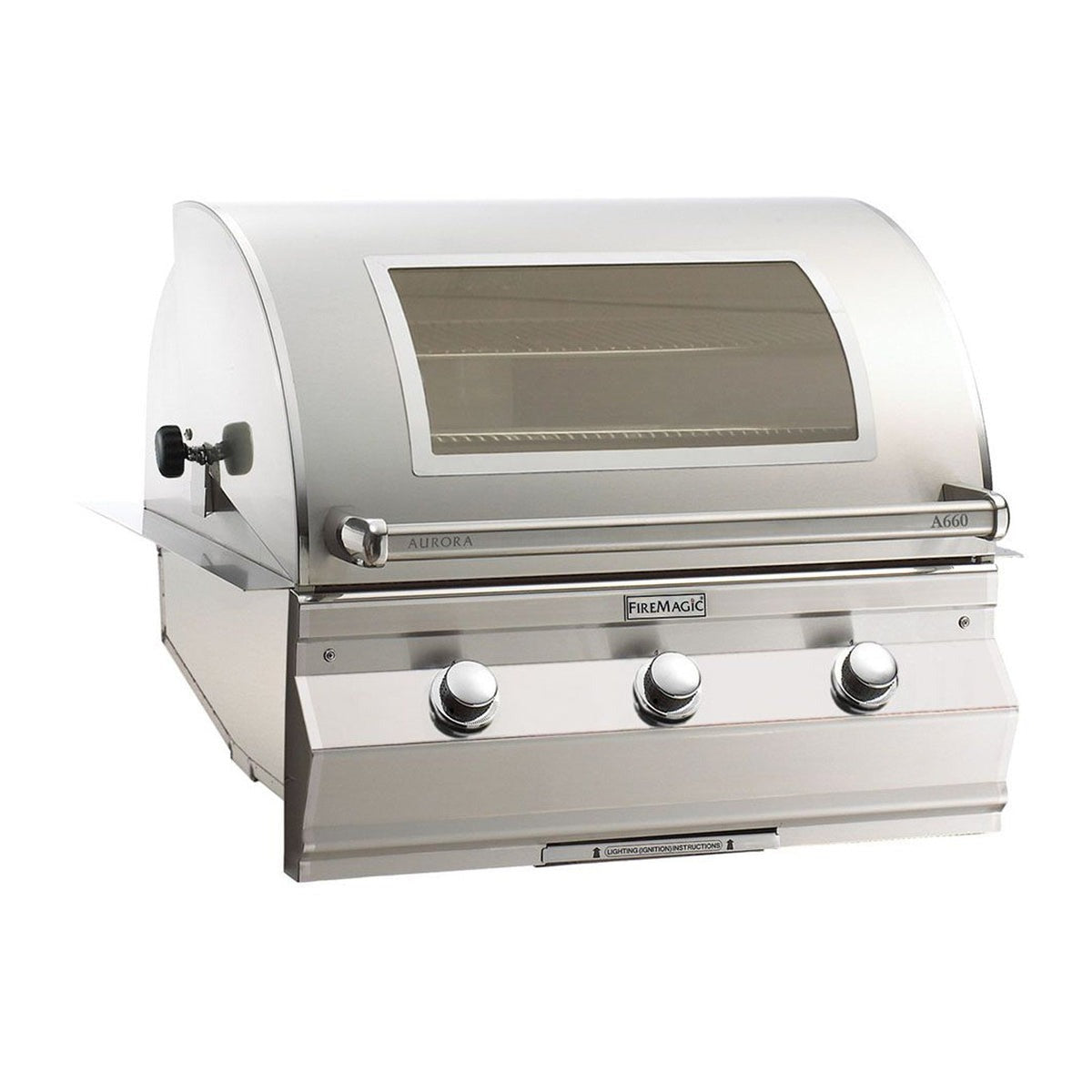 FIRE MAGIC GRILLS Fire Magic Grills A660I-7EAN-W Aurora A660i 75,000 BTU 30-Inch Built-In Gas Grill A660I-7EAN-W