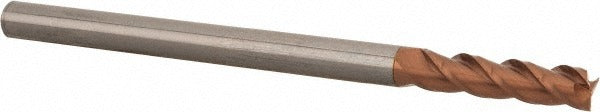 ACCUPRO Accupro 12182308 Square End Mill 3/8 in 3 Flute Carbide Ticn