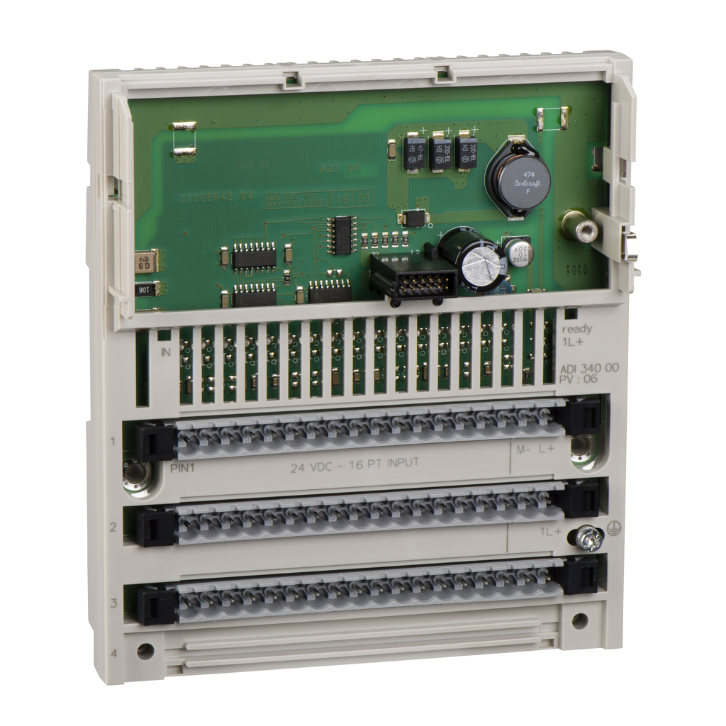 Schneider Electric 170ADI34000 Discrete Input Module 24 VDC 250 mA 16-Channel