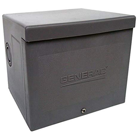 Generac 6341 Non-Metallic Generator Power Inlet Box for Portable Generators, 50A