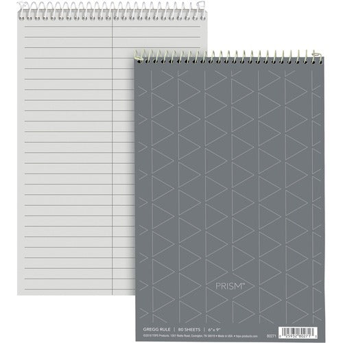 TOPS Tops TOP80274 Steno Notebook 6x9 Gregg Ruled 80 Sheets 4-pack