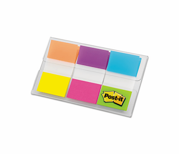 3M 3M MMM680EGALT Post-it Flags 1 inches x 1 3/4 inches 60 Pack