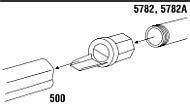 Wiremold 5782 STL Conduit Connector 1/2 in