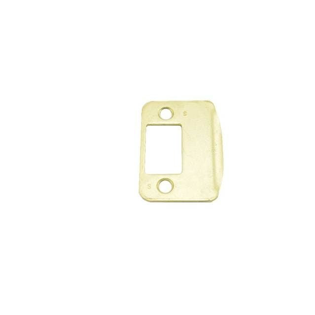 SCHLAGE Schlage Commercial 10092605 Deadbolt Strike Bright Brass