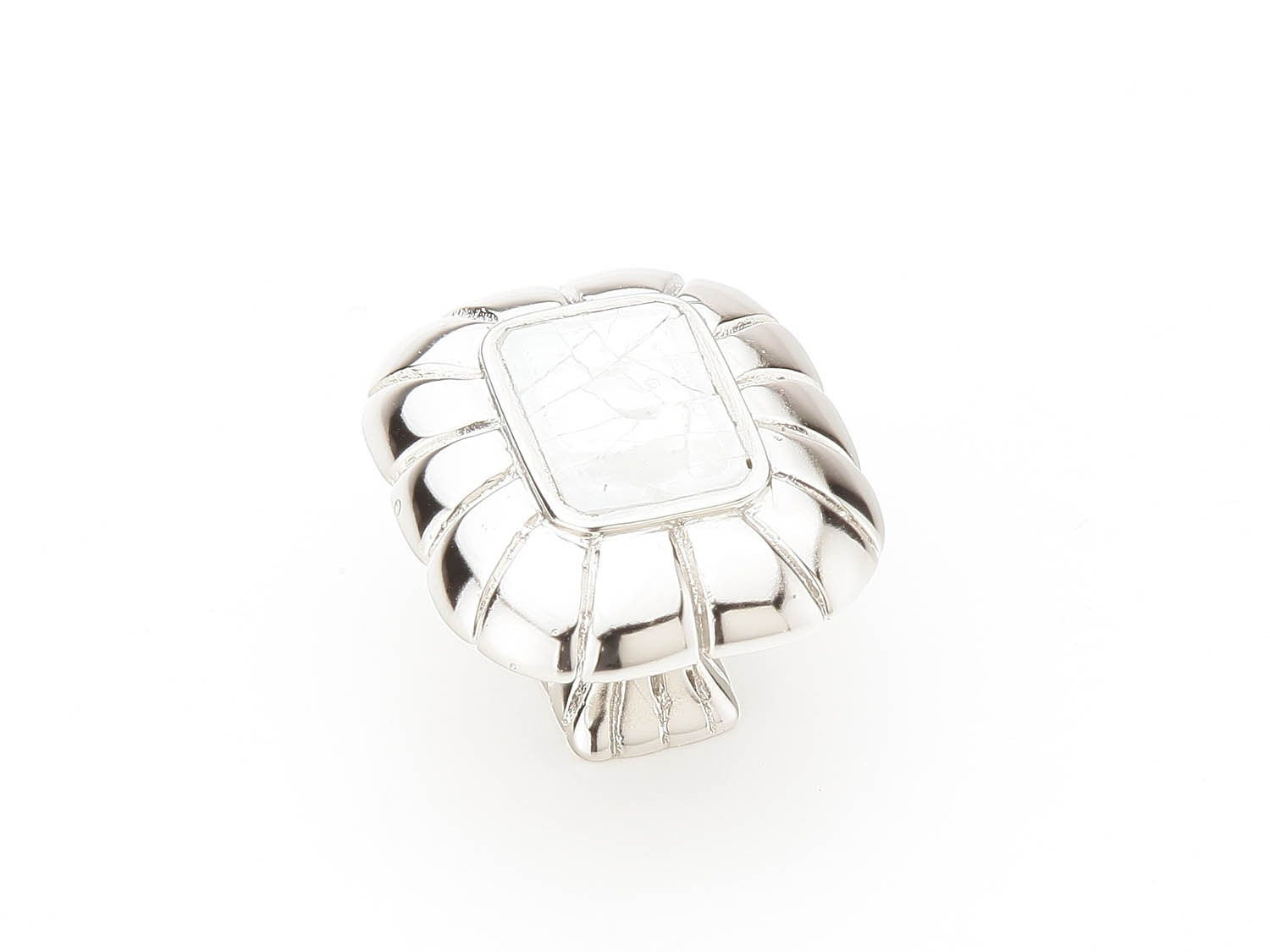 SCHAUB Schaub 851-MOP-PN Cabinet Knob Mother of Pearl Polished Nickel