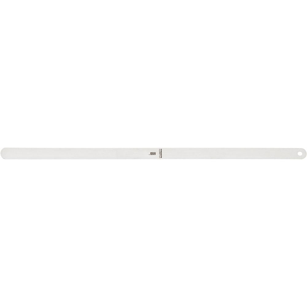 STARRETT Starrett 52846 Feeler Gage 0.008 in Parallel Leaf Steel