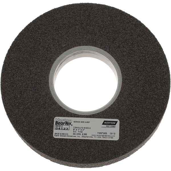 NORTON Norton 66261004123 Convolute Deburring Wheel 8 Inch