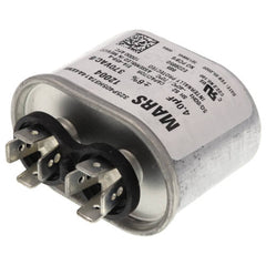 MARS 12004 Blue Box 4 MFD 370V Oval Run Capacitor