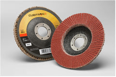 3M 7100104940 Cubitron II Type 27 Flap Disc, 60+ Grit, 4-1/2 in Diameter