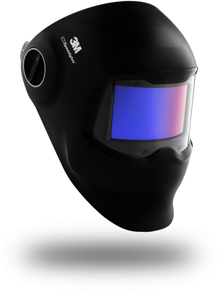 3M 7100239917 Speedglas Black Welding Helmet With 5.9 X 2.9 Variable Shades 8 - 12 Auto Darkening